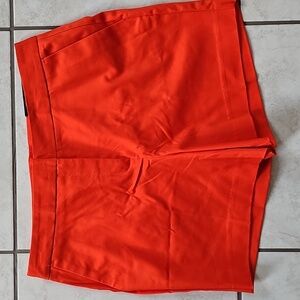 BRAND NEW Size 10 Worthington Women's Chino Cyber Orange Dressy Shorts